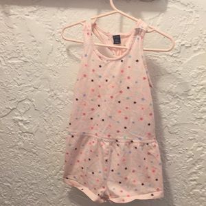 Girl’s star romper.